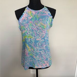 Lilly Pulitzer Knit Halter Top Sz S